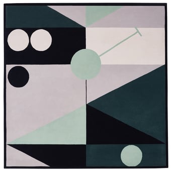 Shanghai by Night 1 rug 240x240 cm Maison Dada