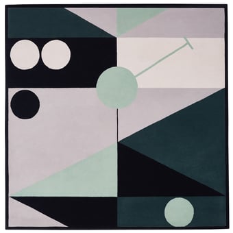 Tapis Shanghai by Night 1 240x240 cm Maison Dada