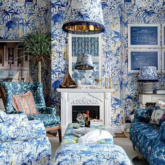 Rhodes Panel Indigo Mindthegap