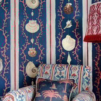 Coquillage Panel Blue Mindthegap