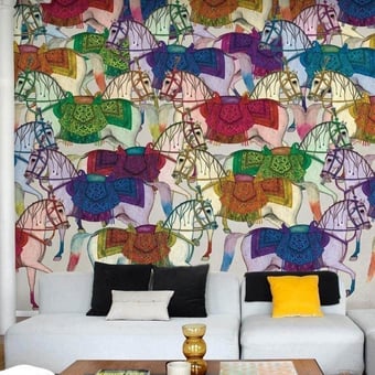 Papel pintado mural panorámico Karakorum Mural Pigment Tres Tintas Barcelona