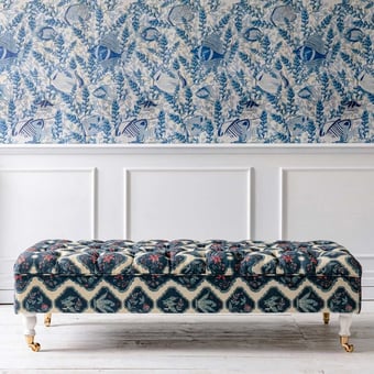 Phoenicia Batik Fabric Indigo Mindthegap