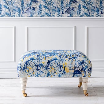 Rhodes Fabric Indigo Mindthegap