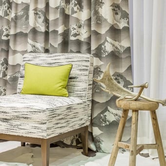 Sherpa Fabric Brun beige Nobilis