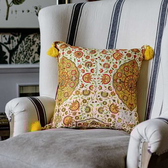 Csardas Linen Cushion 50x50 cm Mindthegap