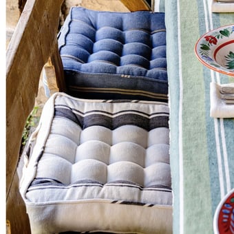 Hajdu Stripe Chair Cushion 40x40 cm Mindthegap