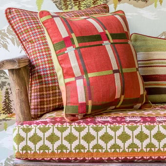 Vallandry Fabric Fruits rouges Nobilis