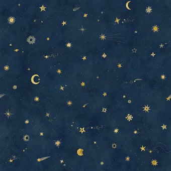 Papier peint panoramique Starry Sky Petrol Sandberg