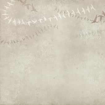 Birds Panel Cream Tres Tintas Barcelona