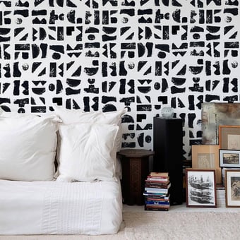 Taches Wallpaper Noir Tres Tintas Barcelona