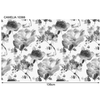 Camélia Fabric Bleu Nobilis