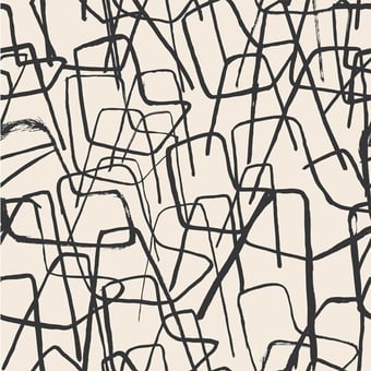 1080 Cadires Wallpaper Beige Tres Tintas Barcelona