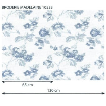 Madeleine Embroidered Silk Grenat Nobilis