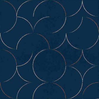 Cinetic Wallpaper Azul Tres Tintas Barcelona