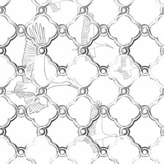 Ciconias Panel Blanc Tres Tintas Barcelona