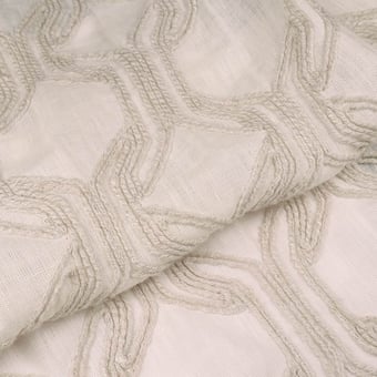 Tessuto Varengeville Naturel Casamance