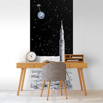 Fusée Droit Panel Noir/Blanc Edmond Petit