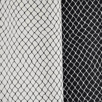 Tissu Cabaret Graphite Jean Paul Gaultier