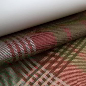 Ancien Tartan Wool Mulberry Mulberry