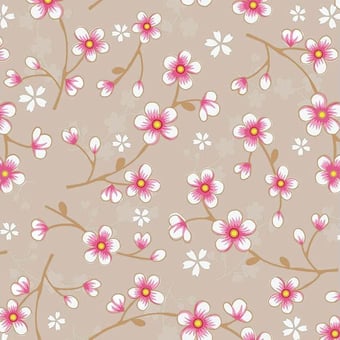 Papier peint Cherry Blossom Pink Pip Studio
