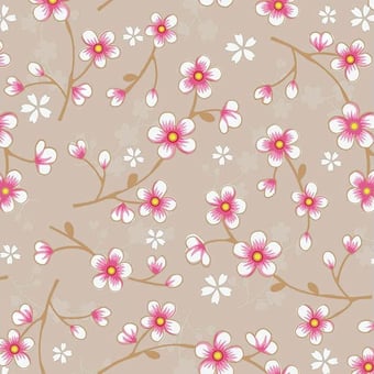 Tapete Cherry Blossom Pink Pip Studio