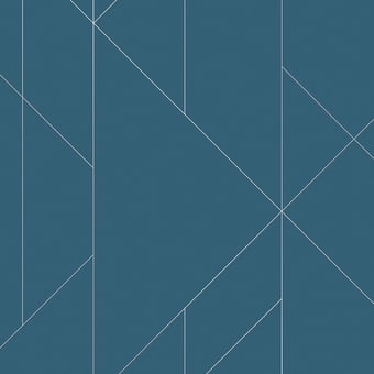 Torpa Wallpaper Bleu Initiales