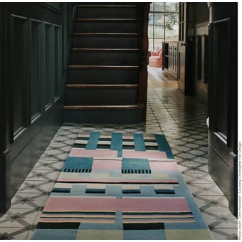 Plate 180 Rug by Gunta Stölzl Multi Christopher Farr