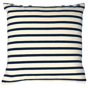 Coussin Petit Marin Ecru/Indigo Jean Paul Gaultier
