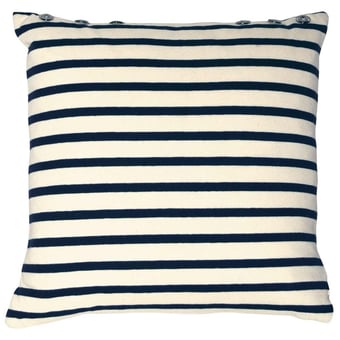 Kissen Petit Marin Ecru/Indigo Jean Paul Gaultier