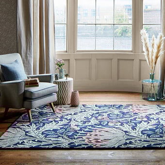 Artichoke Rug Minéral Morris and Co