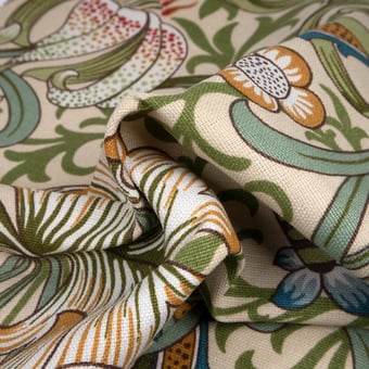 Golden Lily Fabric Minéral Morris and Co