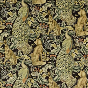 Velours Forest Azure Morris and Co