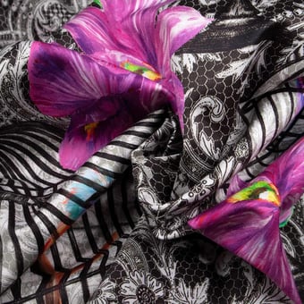 Tela Orangery Black/Fuchsia/Orange Matthew Williamson