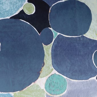 Tapete Cosmos Bleu Lalie Design