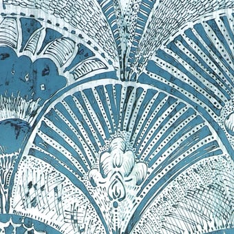 Isadora Wallpaper Canard Lalie Design