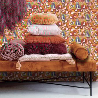 Les Marquises Wallpaper Céladon Lalie Design