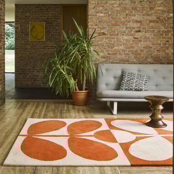 Alfombras Giant Sixties Stem Tomato Tomato Orla Kiely