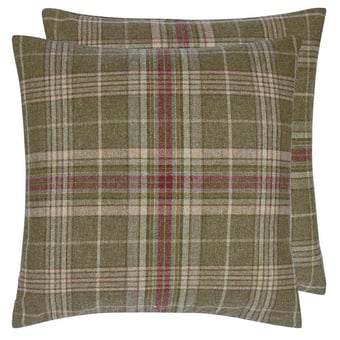 Hardwick Plaid Cushion Woodland Ralph Lauren