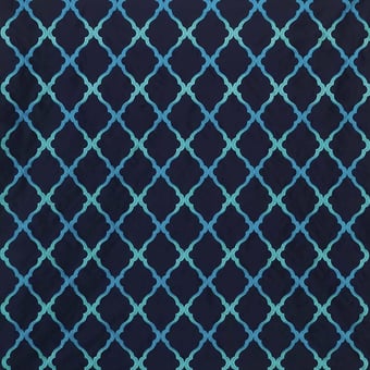Tela brodé Jali Trellis Pink Matthew Williamson