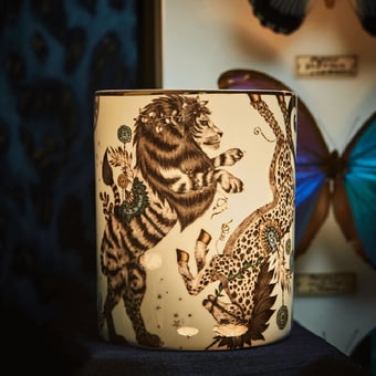 Caspian Scented candle Turquoise Emma J. Shipley