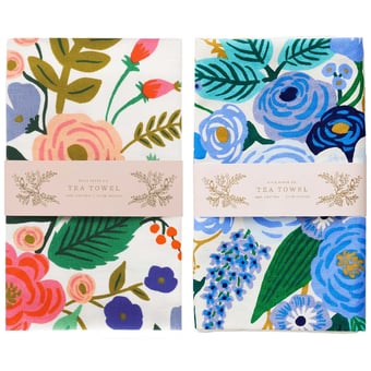 Lot de 2 paños de vajilla Garden Party Garden Party Rifle Paper Co.