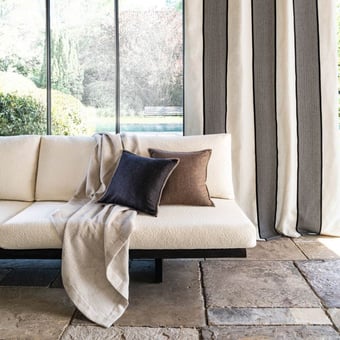Tessuto Aristee Gris Cendre Casamance