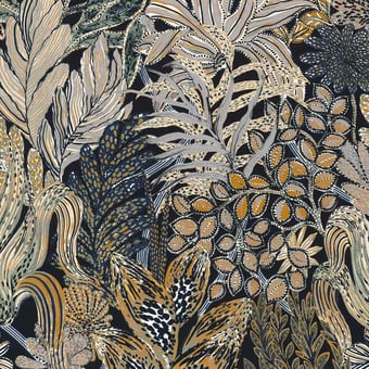Carta da parati Borromée Multicouleurs Casamance
