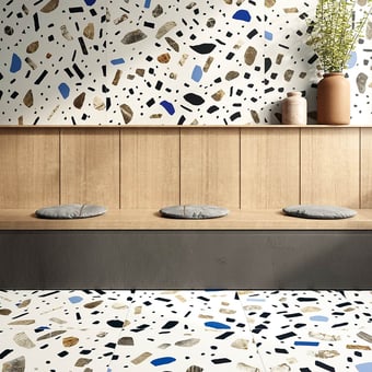Gres porcelánico Ghiaia Maxi grande dalle Maxi Bianco Fioranese
