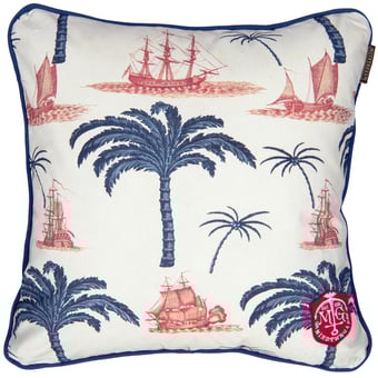Aegen outdoor Cushion Indigo. Red. Taupe Mindthegap