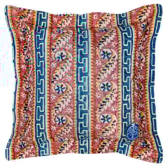 Samothraki outdoor Cushion Blue. Red. White. Yellow Mindthegap