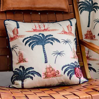Aegean Cushion Red Mindthegap