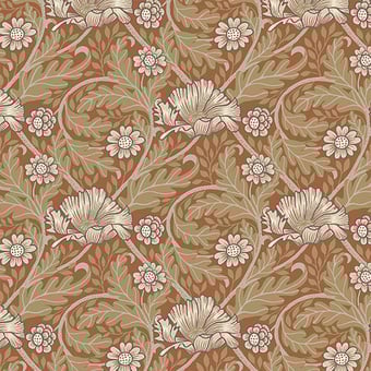 Esther Wallpaper White Midbec
