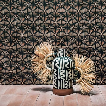 Kalahari Wallpaper Spice and Black Cole and Son