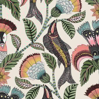 Nene Wallpaper Parchment Cole and Son